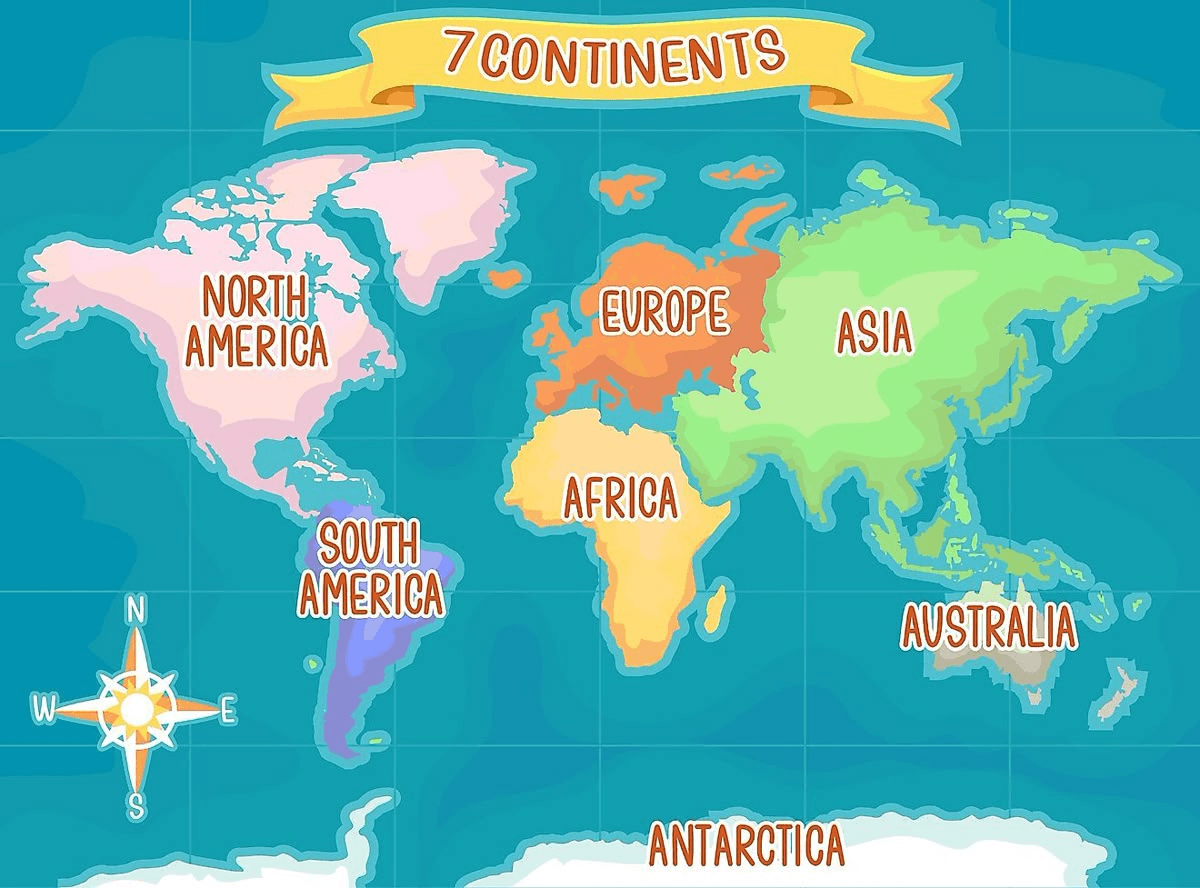 Continents and Oceans