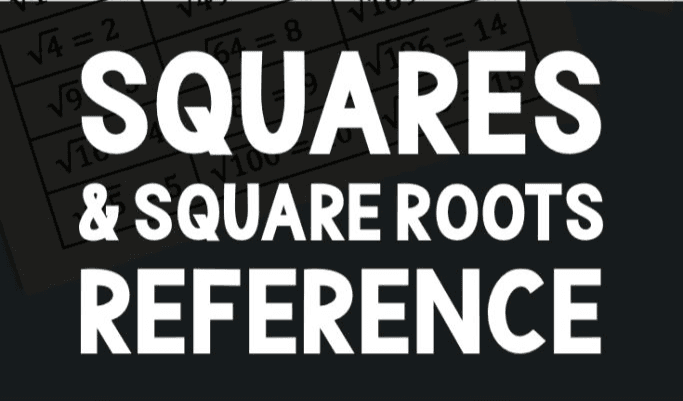 Square and Square Roots